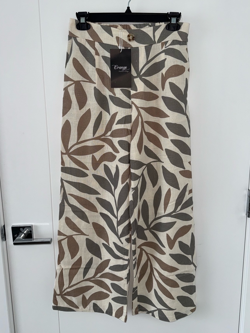BOUTIQUE | Donatella Linen Wide Leg Pants